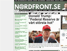 Tablet Screenshot of nordfront.se